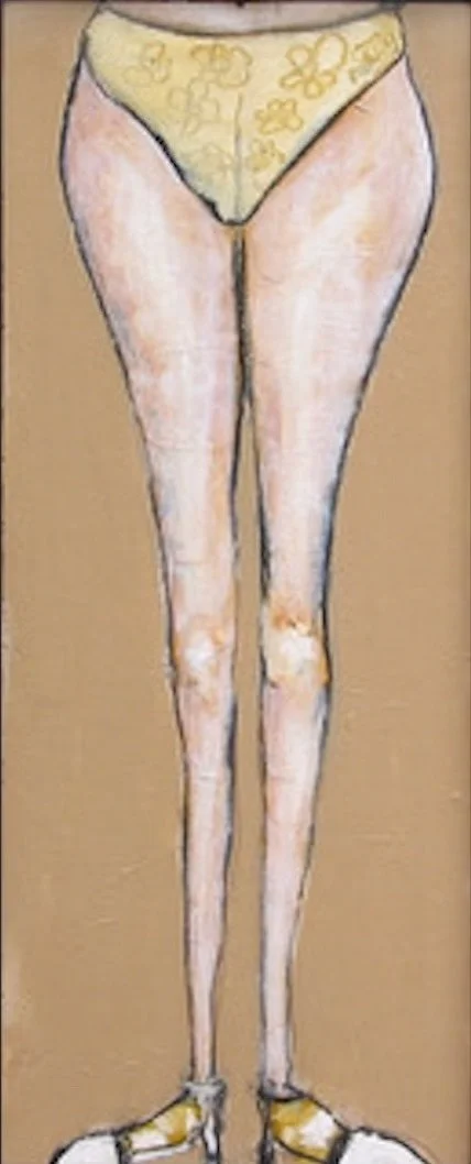 sold- Underpants #2 | Acrylic Paint on Canvas | 40" x 30" | 