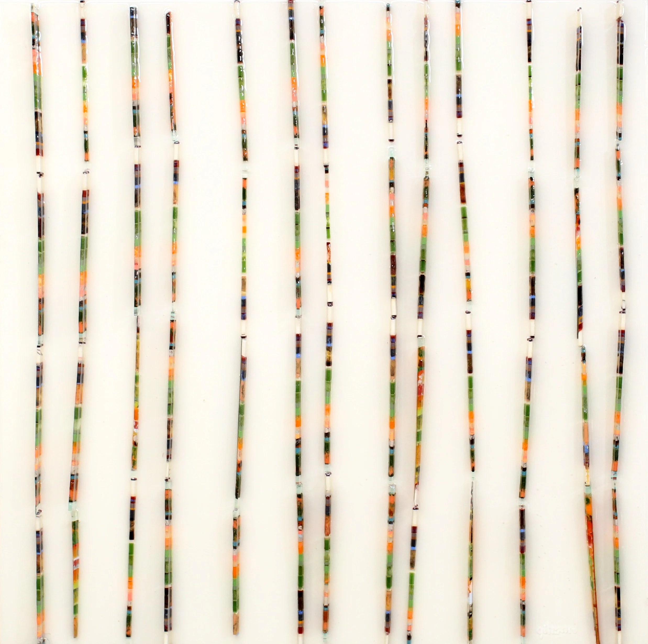 Figment No.5 | Resin and Pigment on Panel | 23" x 23" | $950
