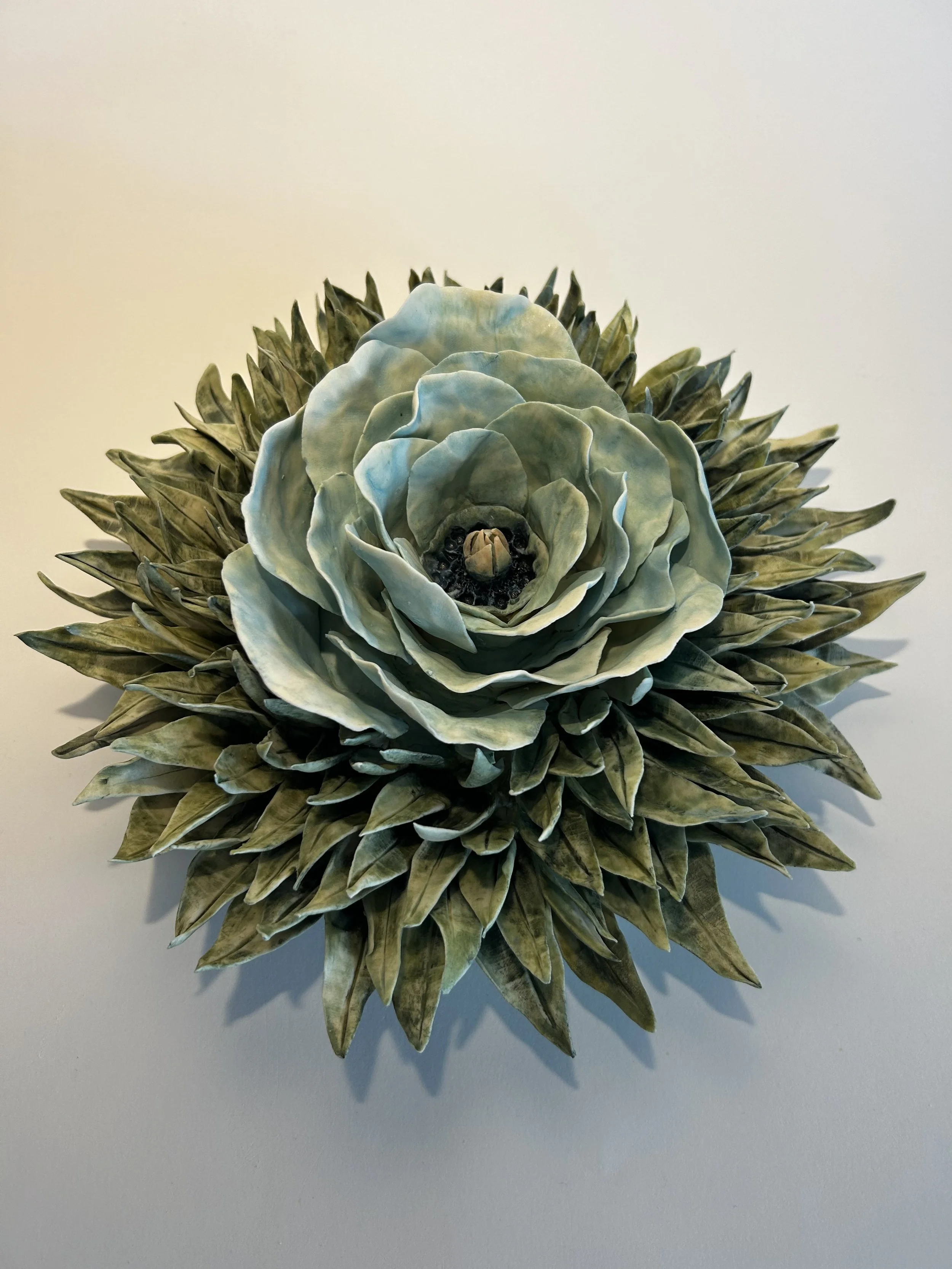 SOLD- Unveiling | Porcelain and Glaze |  10x10x3 inch |  $425