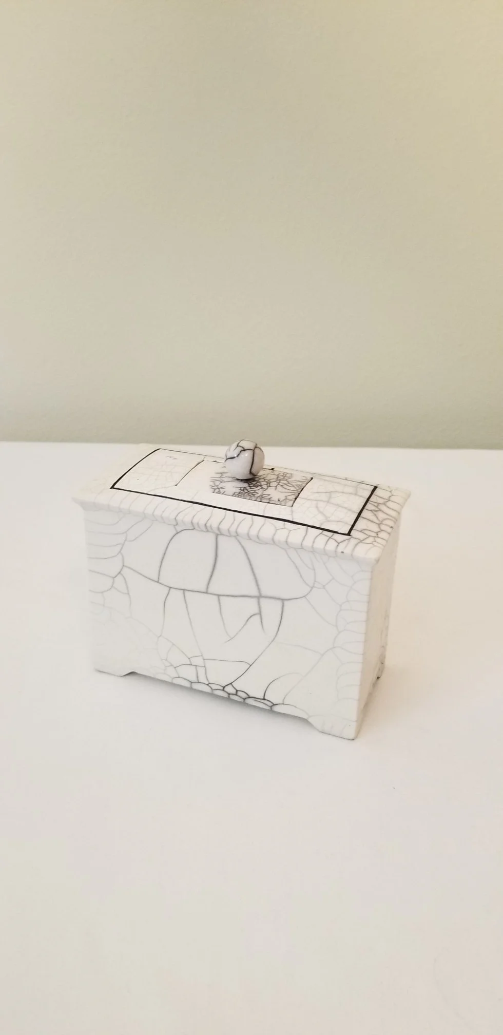 Raku Boxes | Ceramic & Raku Glaze | sizes range from 4" x 5" x 3" up to 8" x 10" x 5" | $135-$350