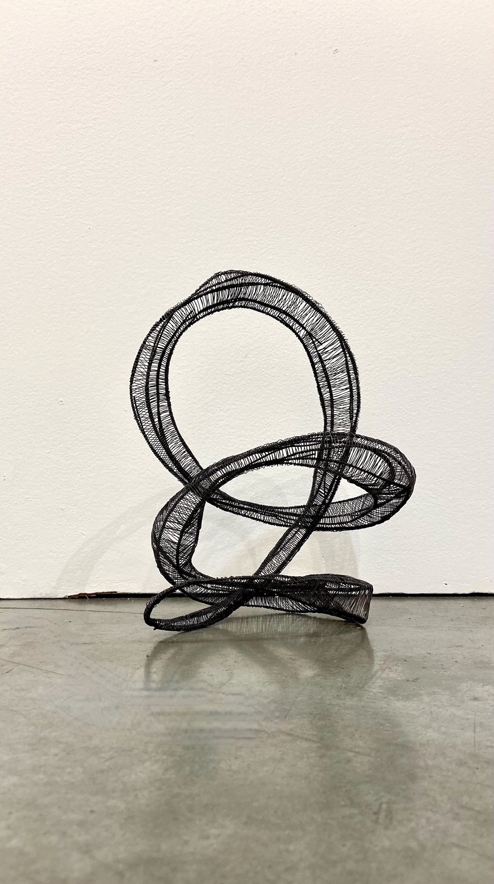 Resourceful Return | Wire and Steel Tabletop Sculpture | 18" x 10" x 10" |$500