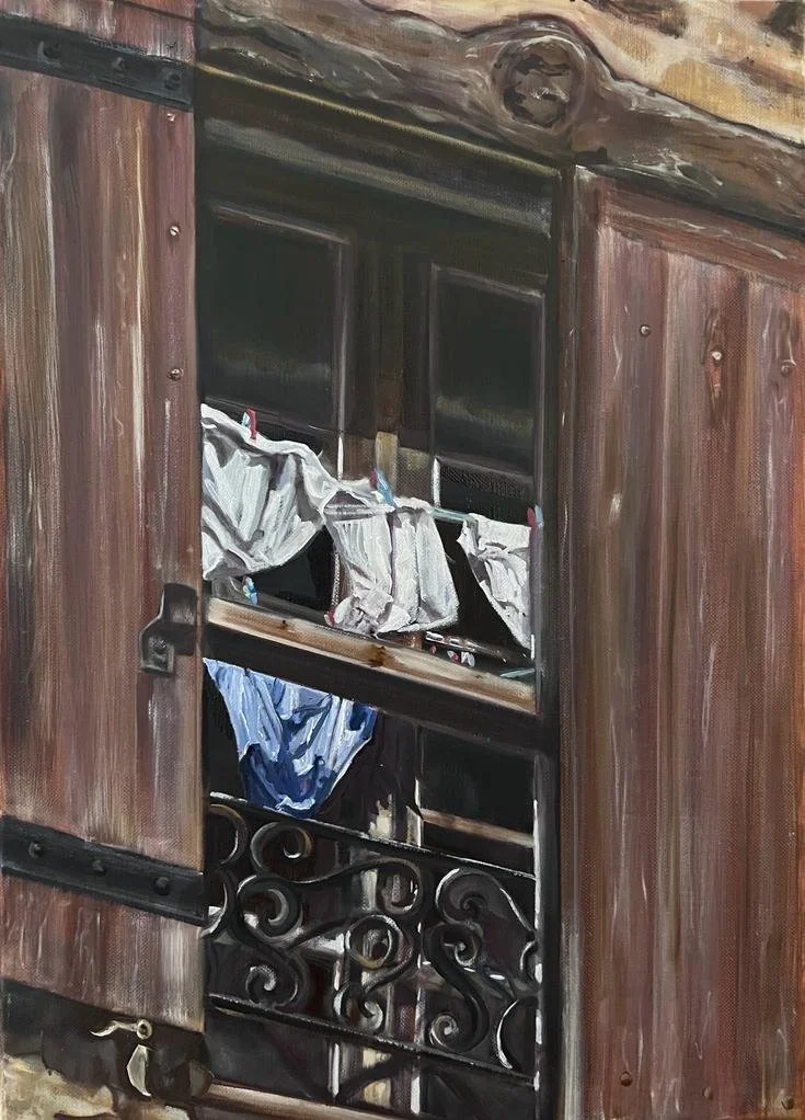 SOUS-VETEMENTS  |  Oil on linen | 18"x13" | $700