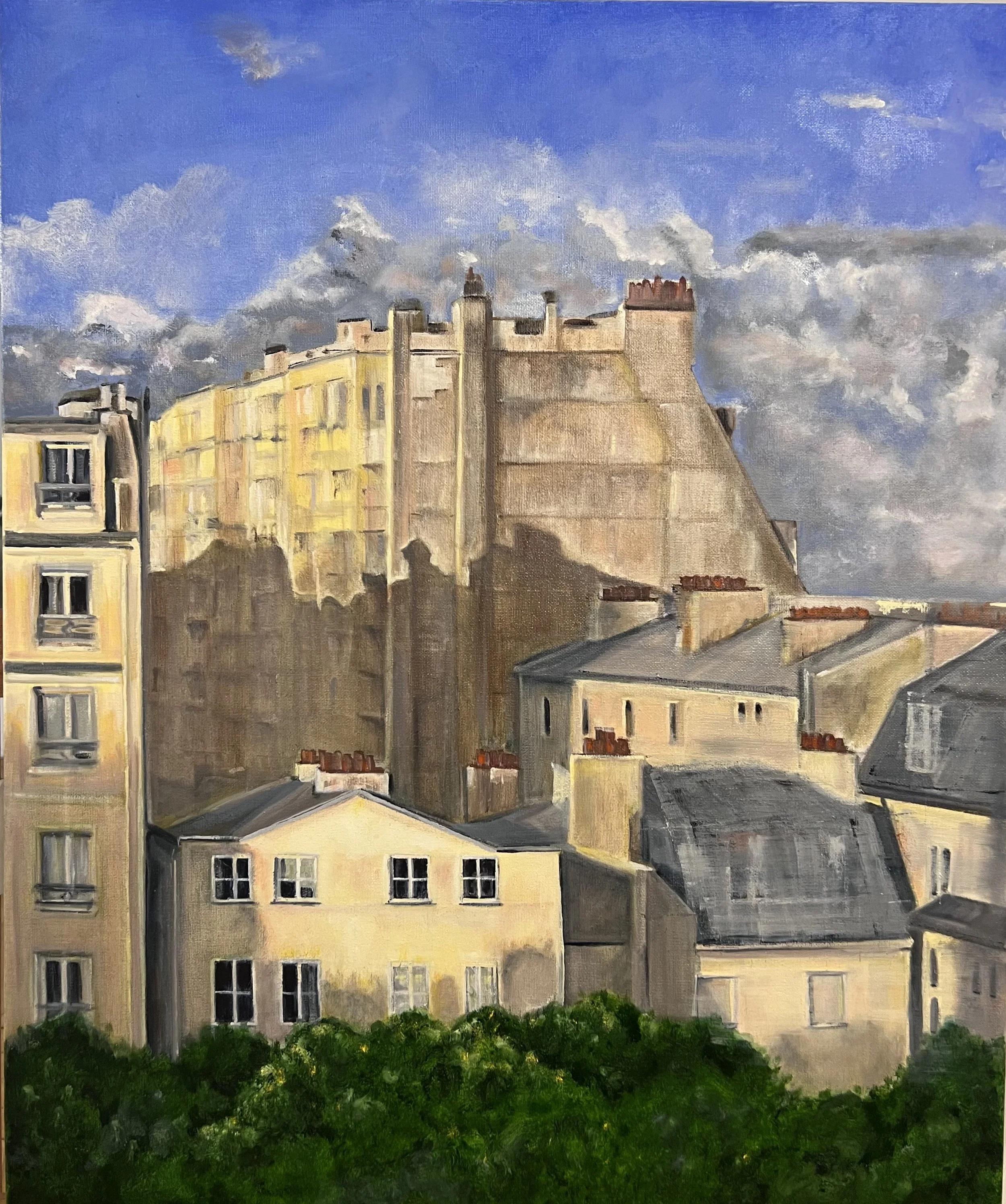 PARK VIEW | Oil on linen | 26" X 21"  |  $1,400.