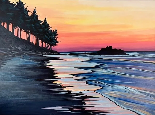 Luminosity | Acrylic on Canvas | 36”x48” |  $3800 