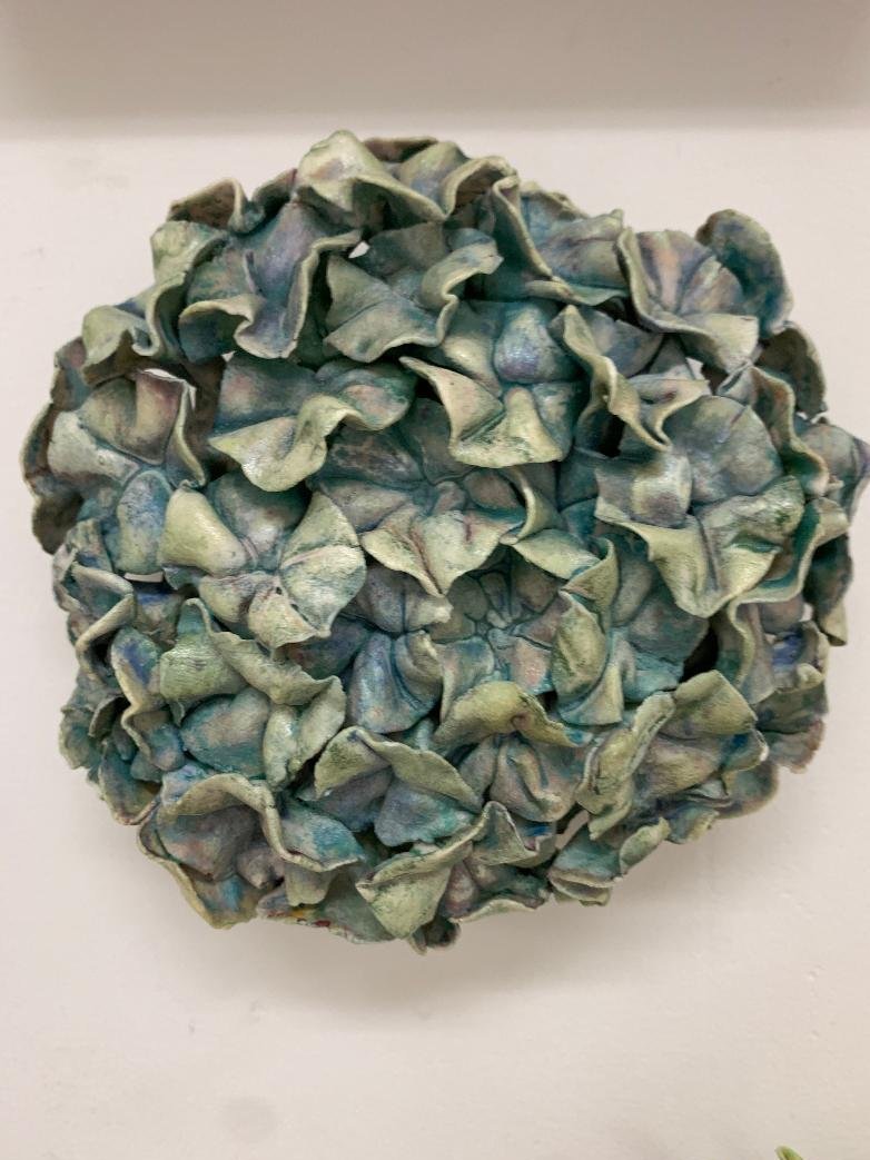 sold- High Summer | Porcelain and Glaze | 5" x 5" x 2"  | $250