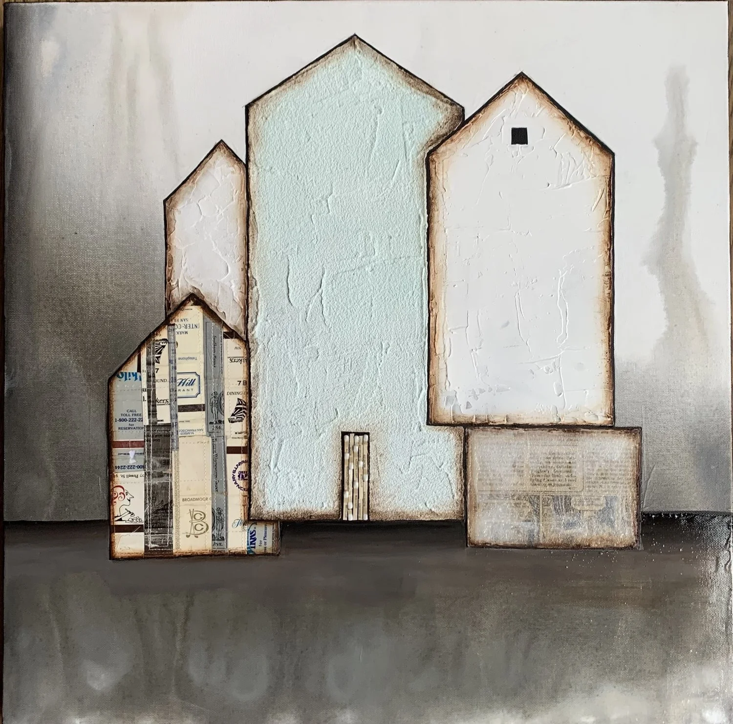 TExtured+houses_ Mixed Media Painting_Laura Van Horne_Gray Sky Gallery_ Seattle Artist_Stripes.jpg