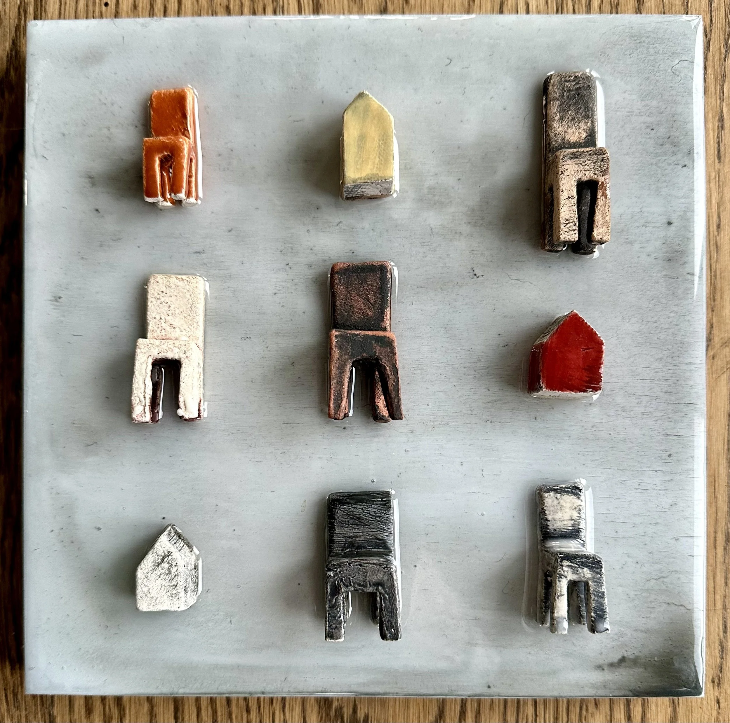 A Sense of Belonging Ceramic, Stain, Glaze, Acrylic Paint and Epoxy