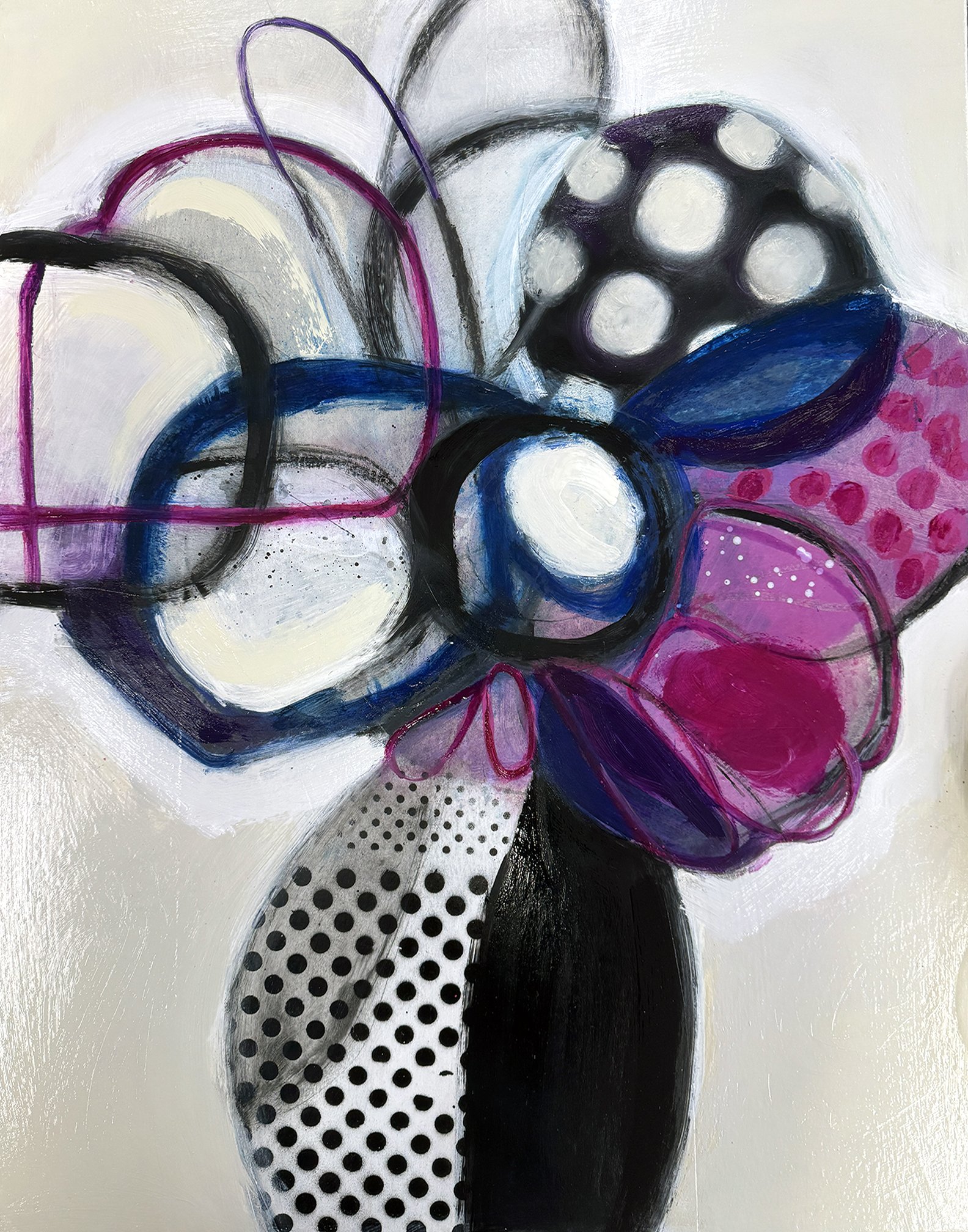 Ruled By 28 x 22 mixed media on canvas Milrany.jpg