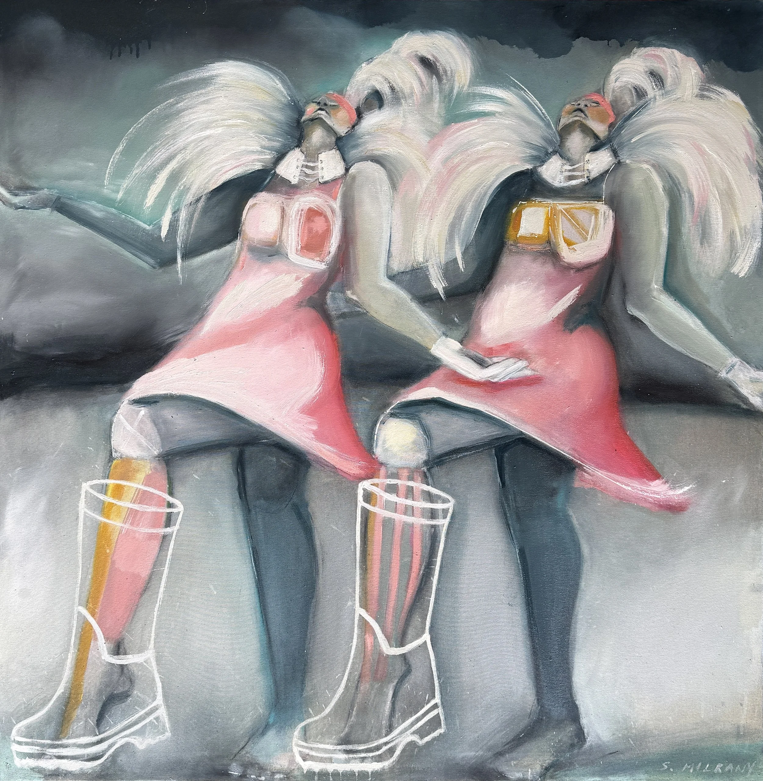 Rain and Shine_Milrany_ Oil on canvas, 40 x40.jpg