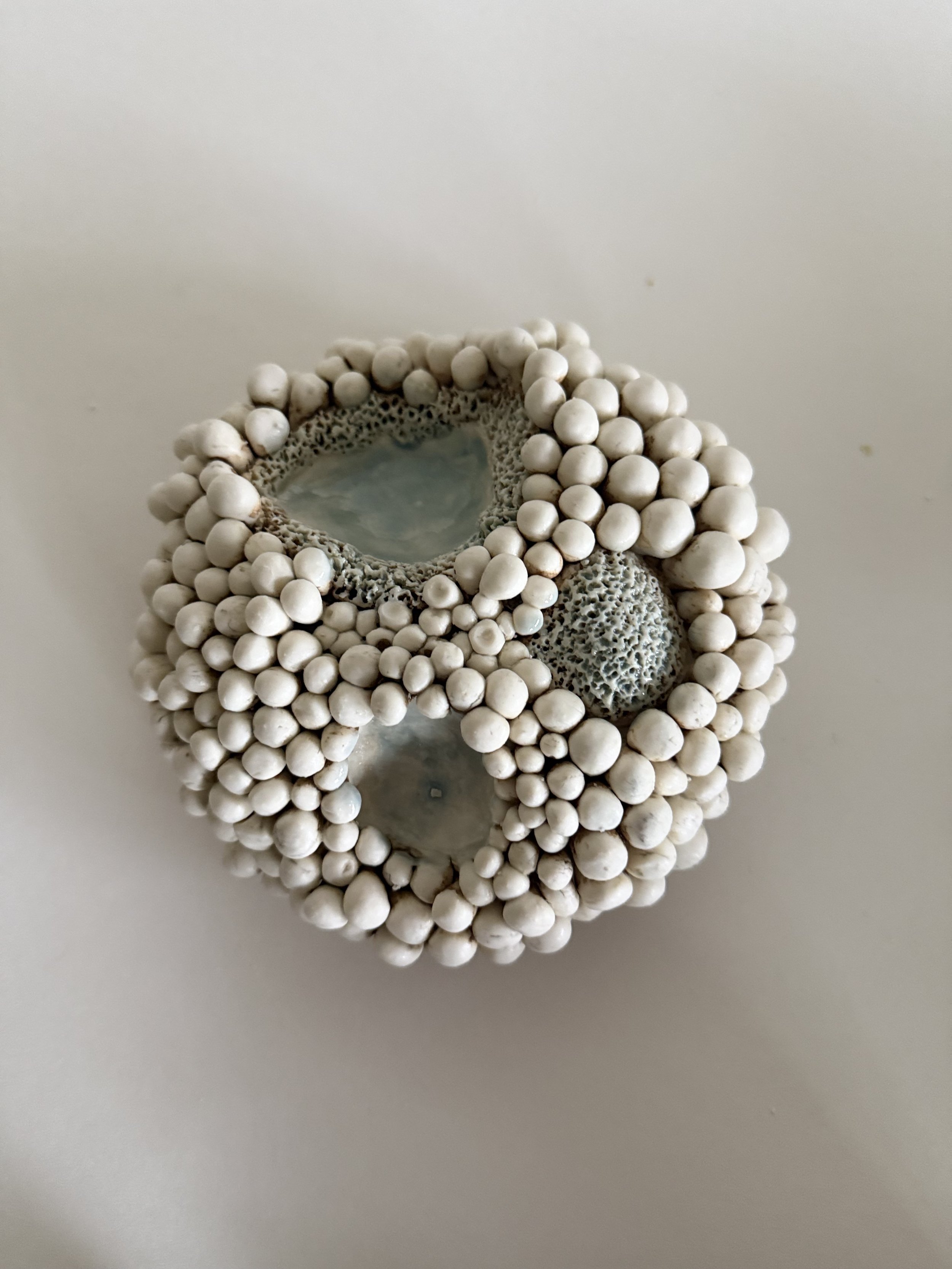 Touchstone III  | Porcelain and Glaze | 7 x 7 x 2.5 inch