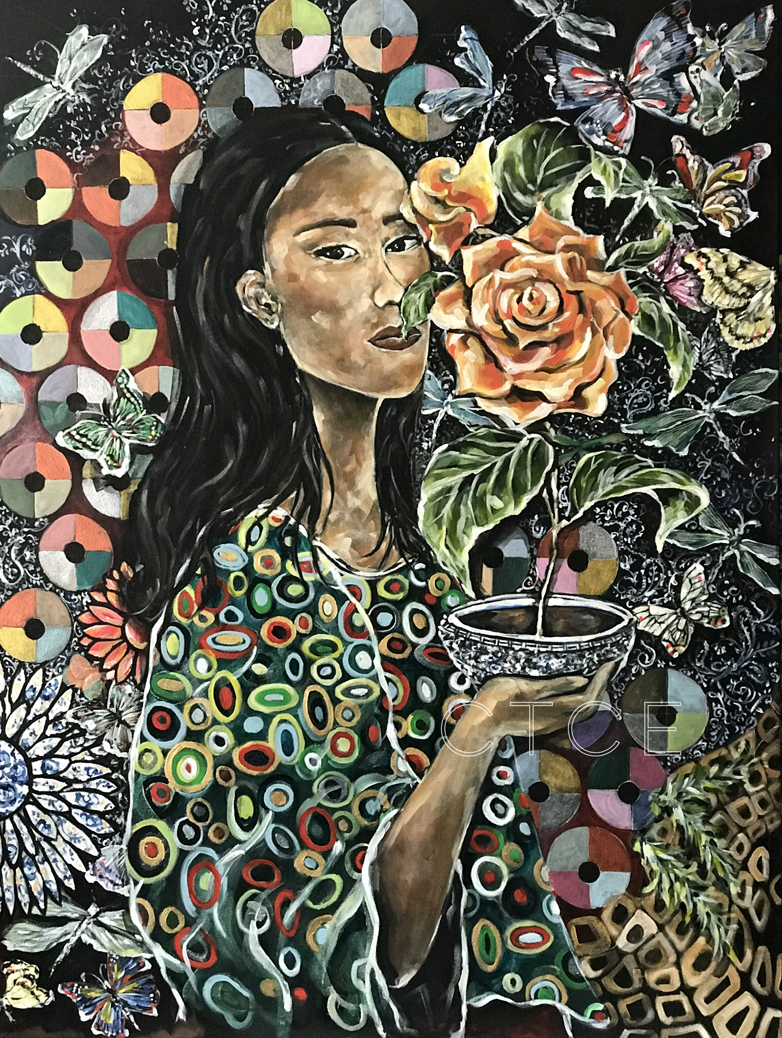 Mag Paruparo, Tutubi at  Bulaklak