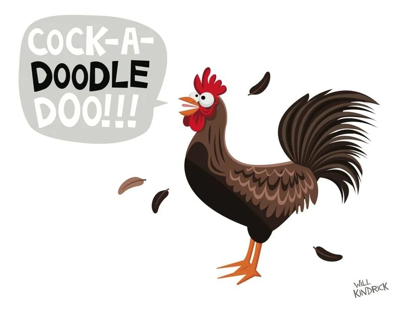 COCK-A-DOODLE-DOO.Client: WEDGEKASE GAMES.Vector.2010.