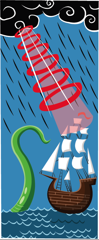 TROUBLED SEAS.Vector.&nbsp;2012.