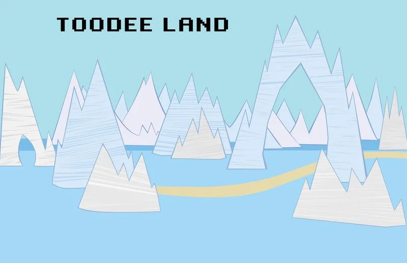 TOODEE LAND.Client: YO GABBA GABBA/MAGIC STORE PRODUCTIONS.Vector.2007.