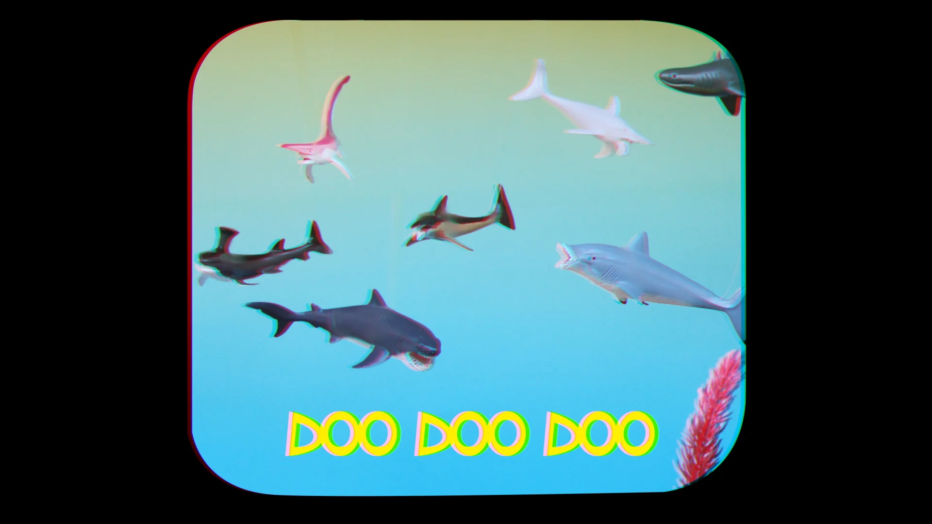  View Master Slide - Sharks!Brian Wilson // Capitol Records.2015.