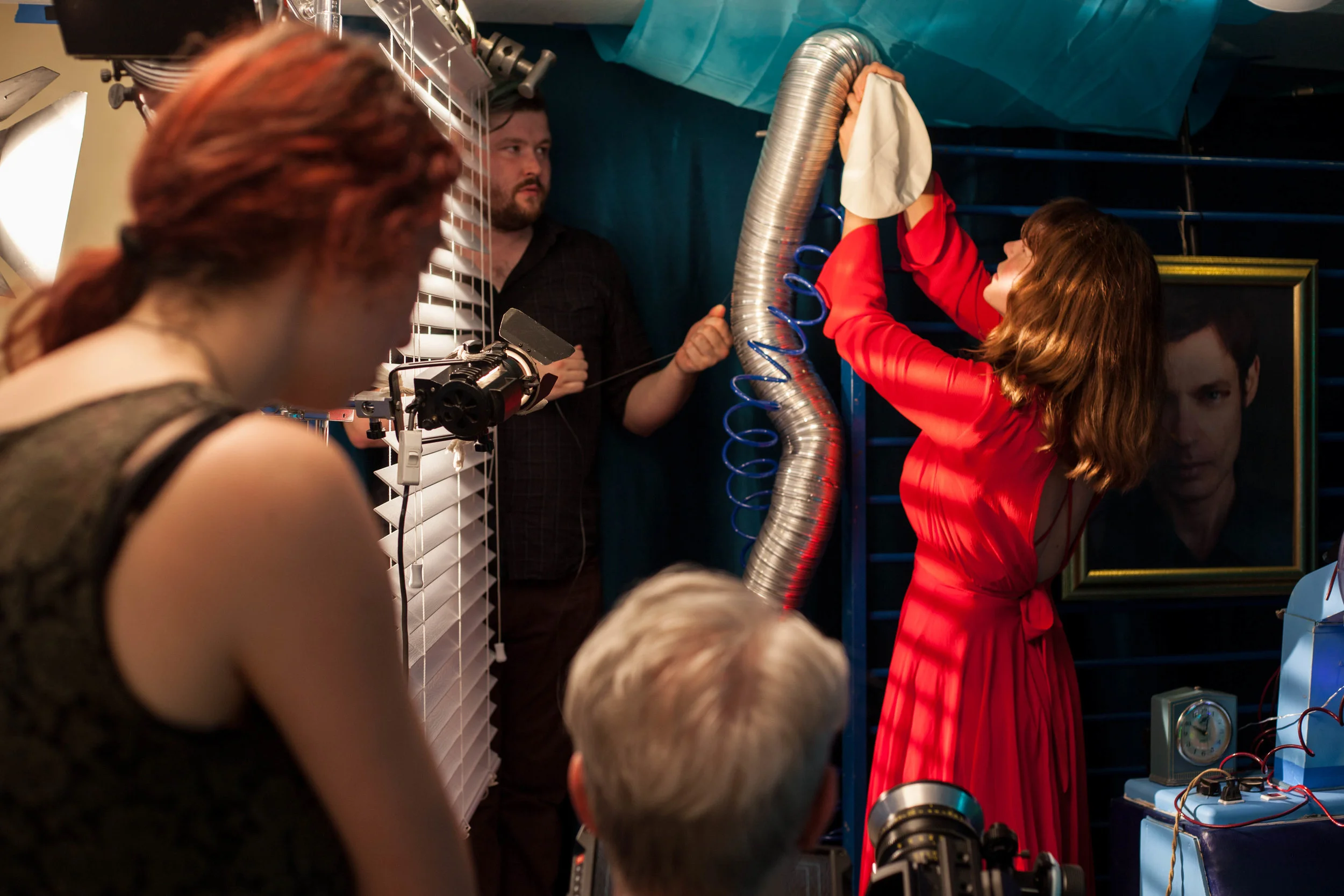 BTS of short film Period