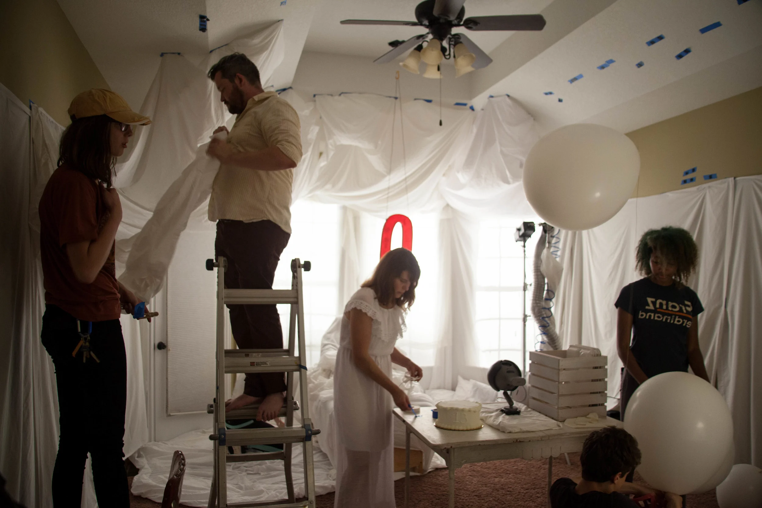 Behind the Scenes of Kira Bursky's short film Period