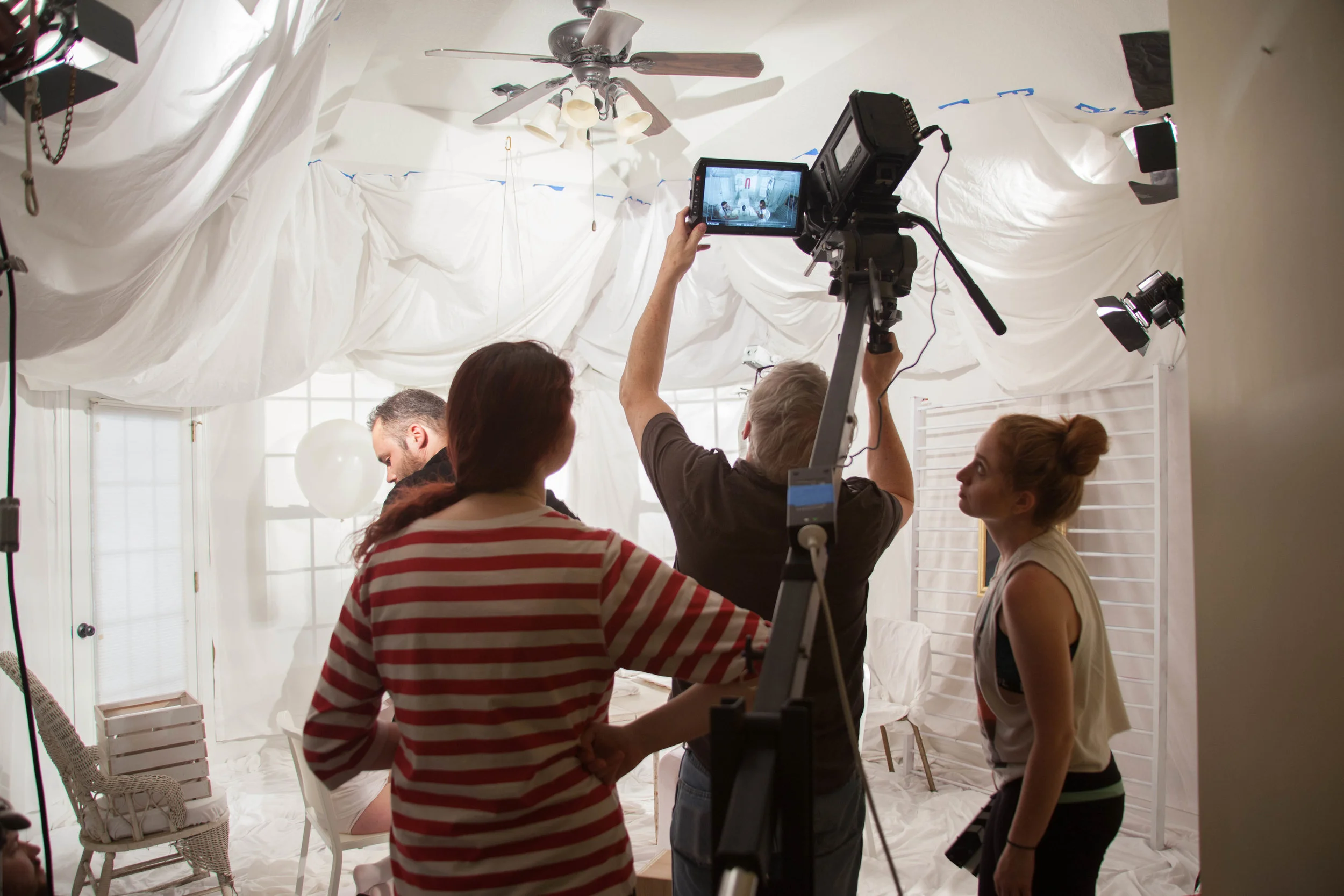 Behind the Scenes of Kira Bursky's short film Period