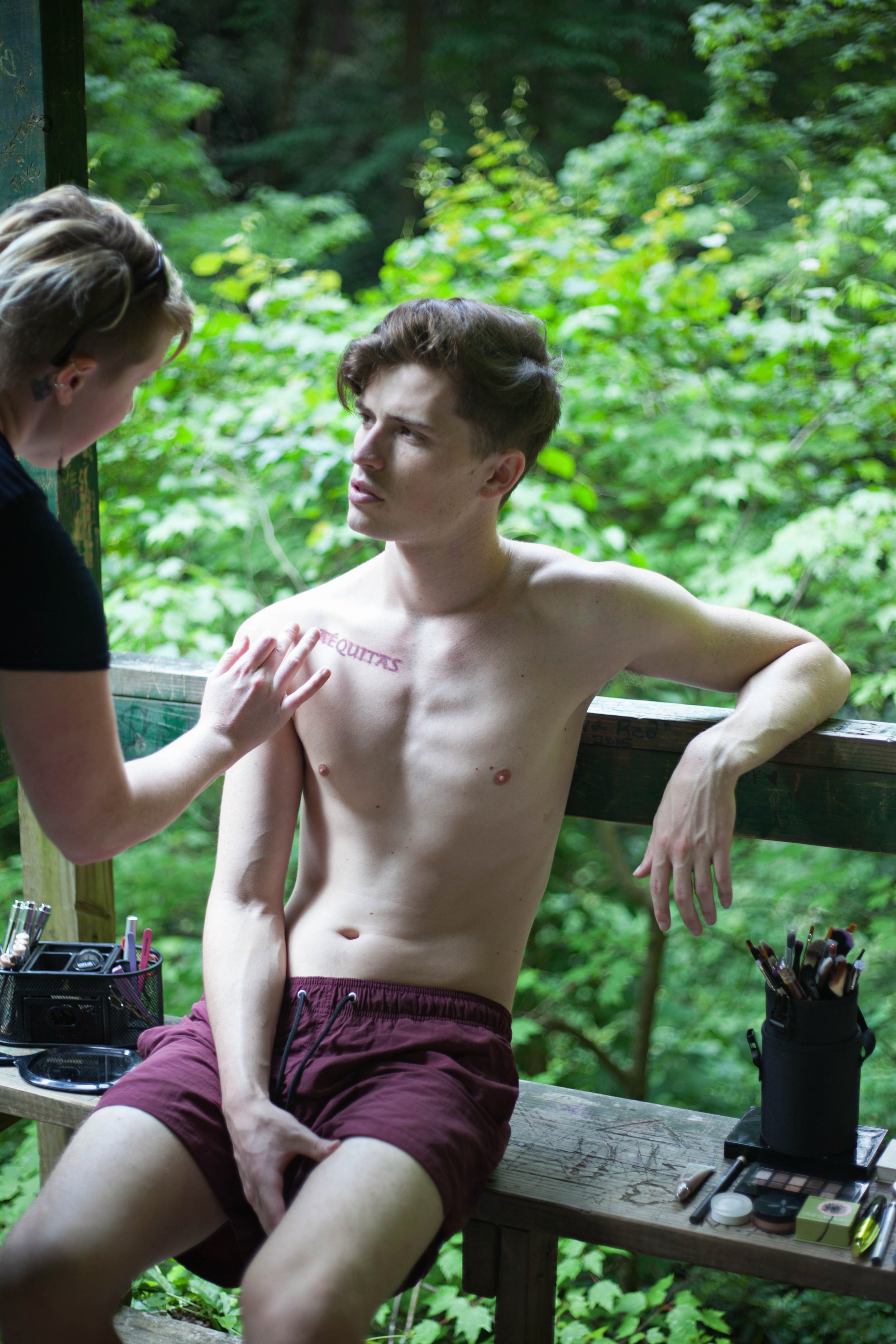 Behind the Scenes of Kira Bursky's short film Wildflowers