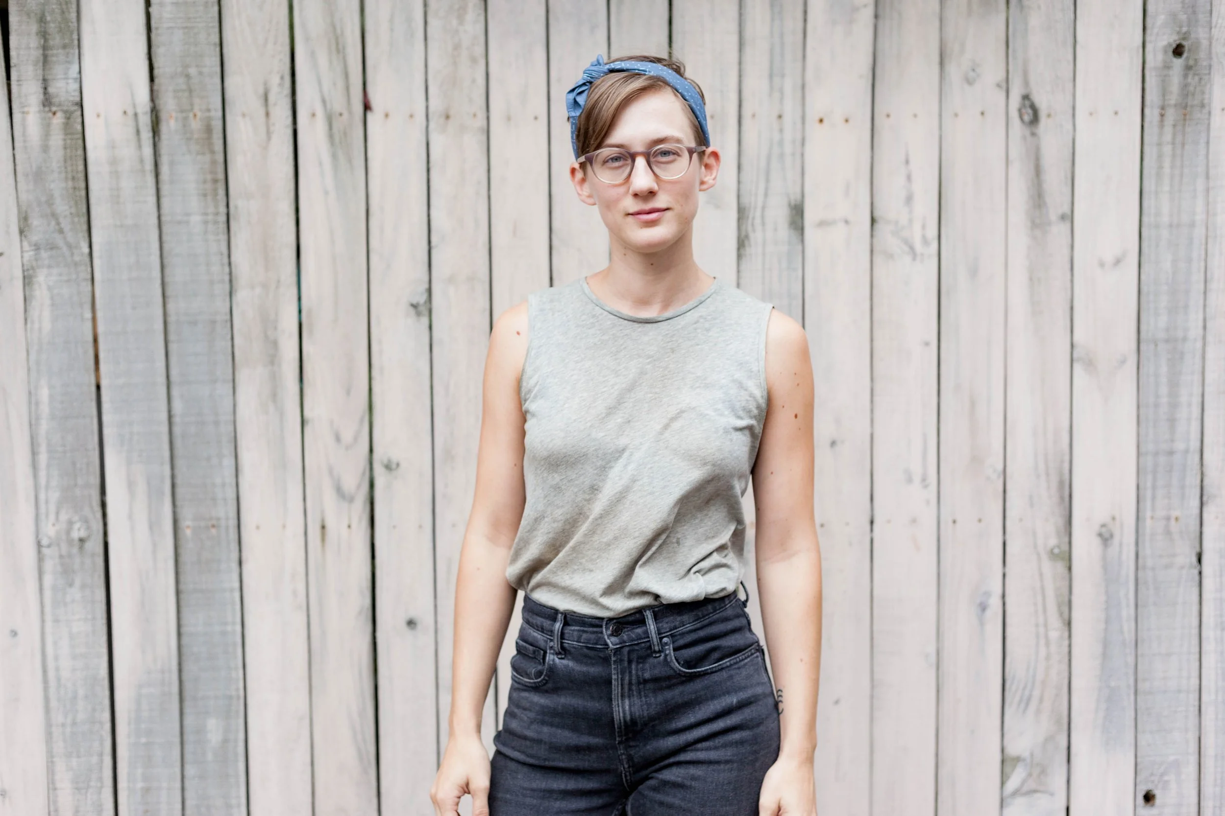 Elise Wallace for Jenni Earle in the 'Be Brave' Bandana