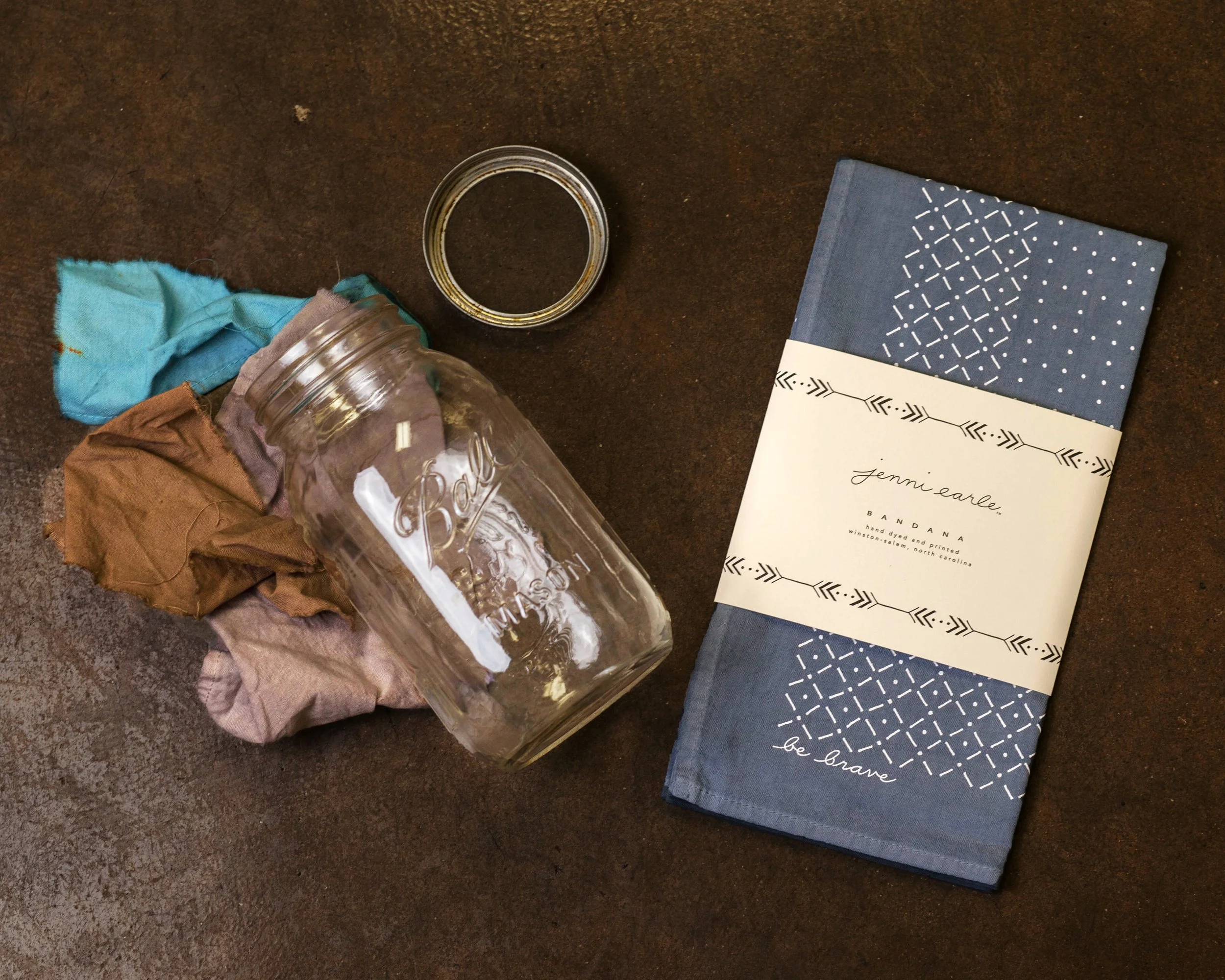 jenni earle bandanas 'be brave'