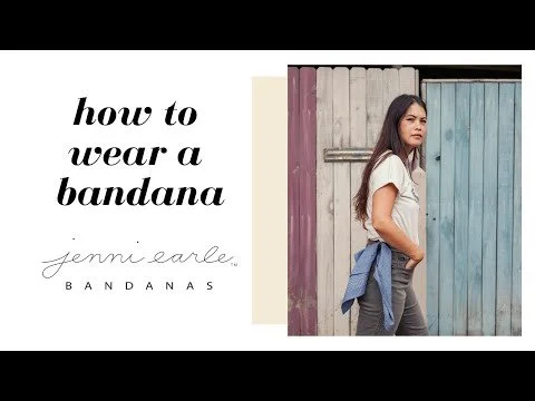How to wear a bandana: Styling our Be Brave Bandana