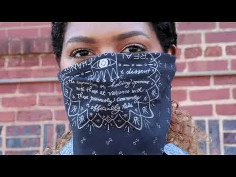 "i dissent" the rbg bandana