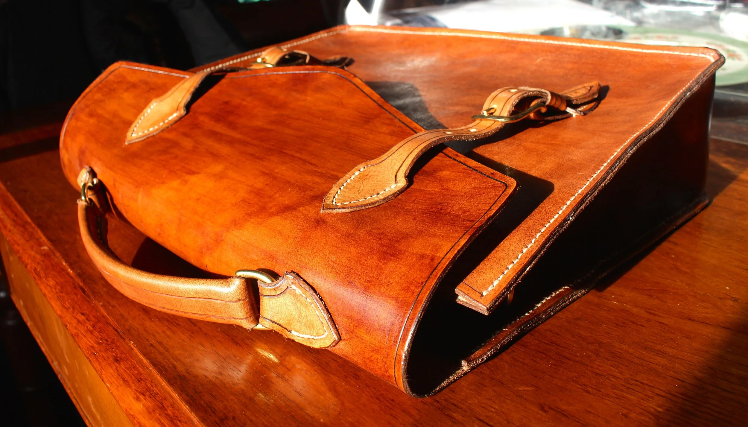 Antique Whiskey Briefcase