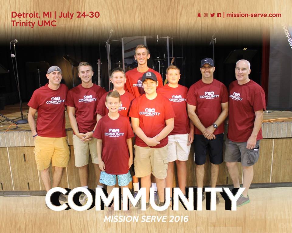 Mission Serve, Detroit July 24 - 30