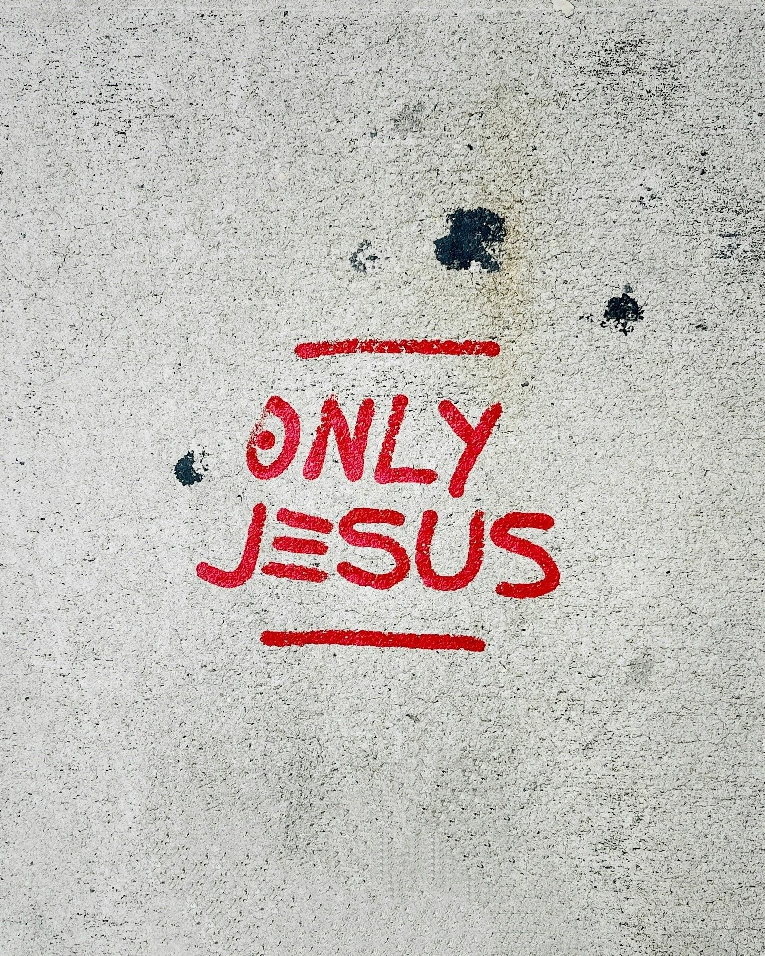 Jesus is enough for any situation that you find yourself in.