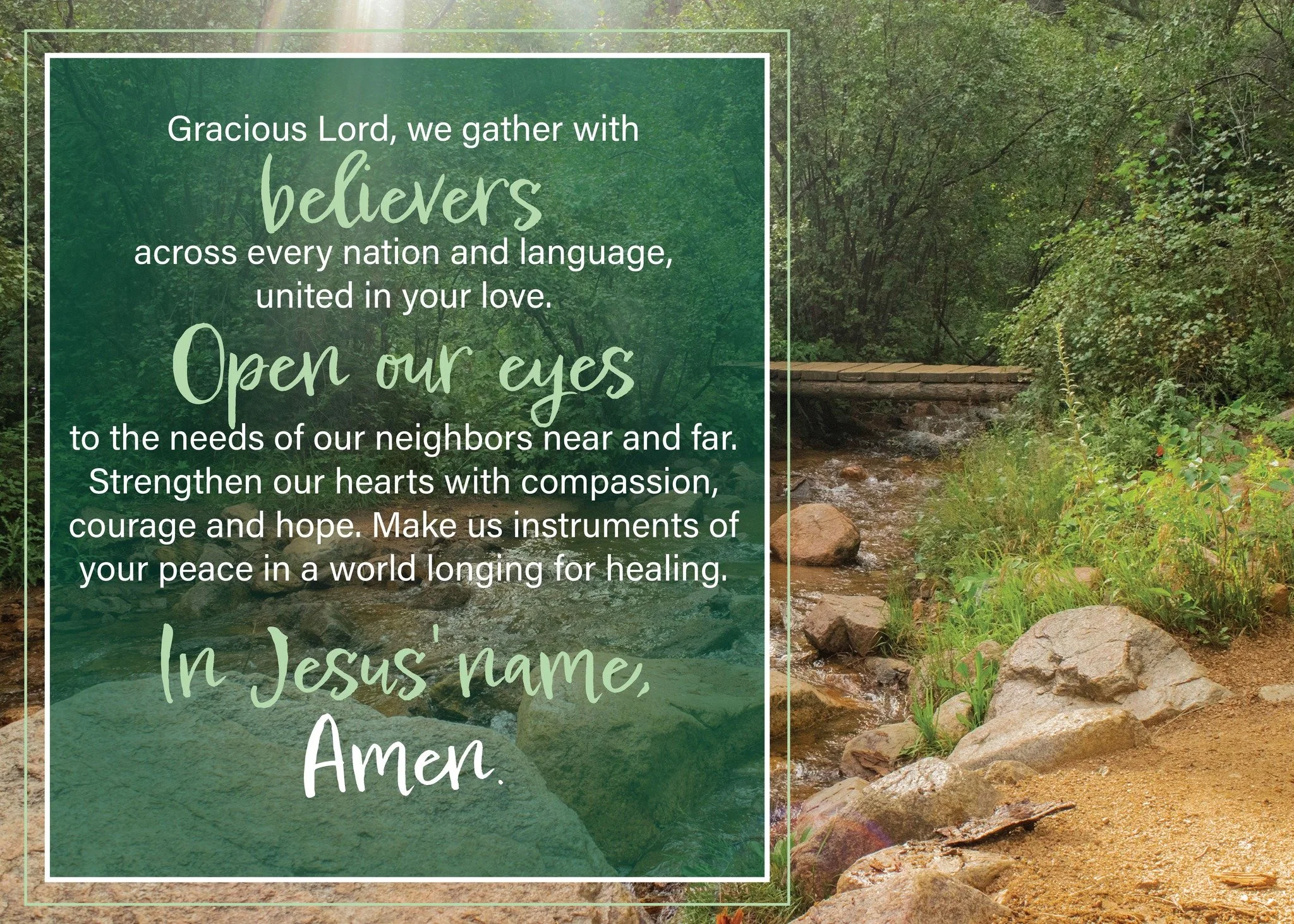 Today's word is HEAL. Post a photo or reflection below pertaining to the word HEAL.