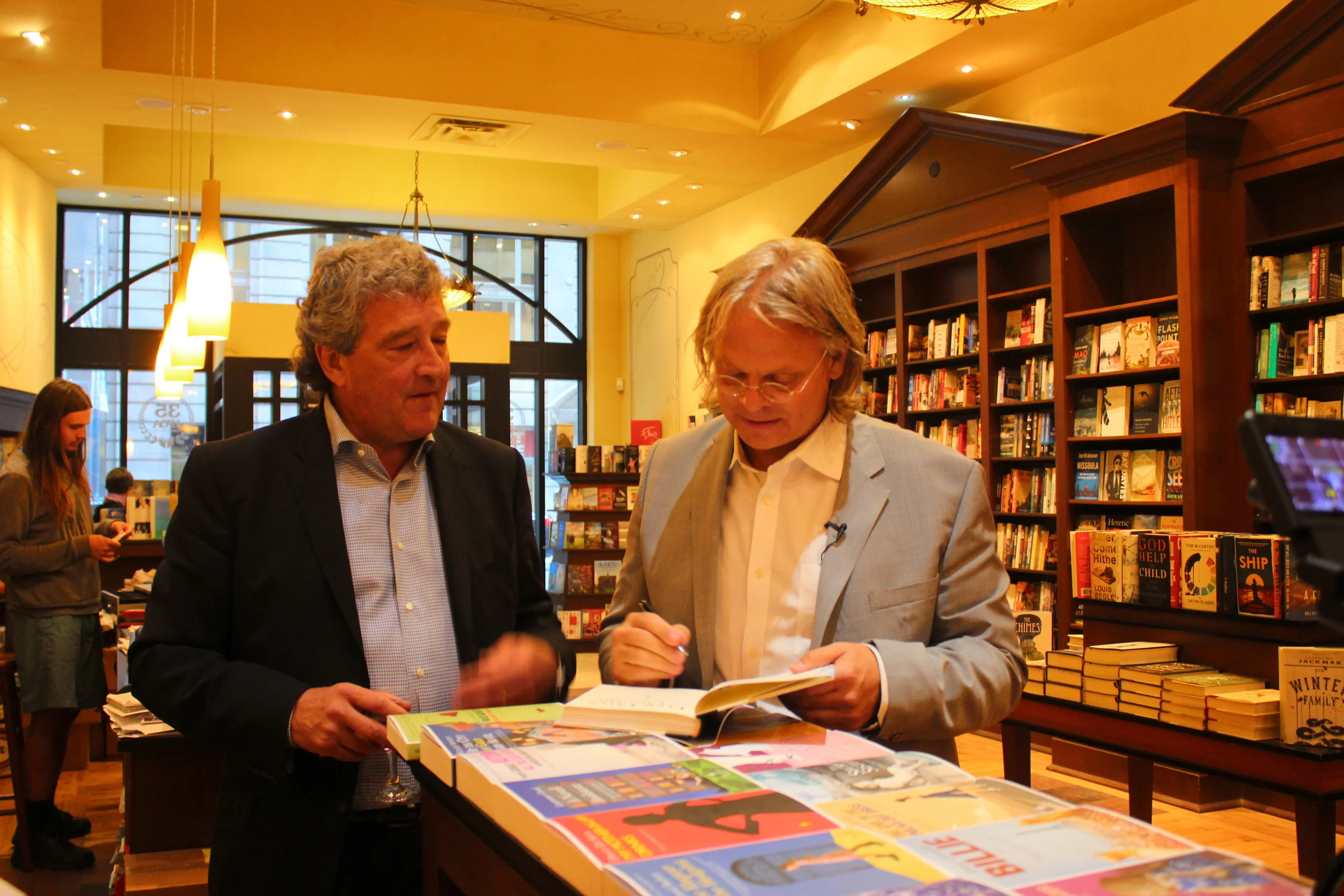 Canadian Book launch with Penguin Random House CEO, Brad Martin