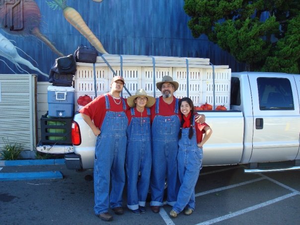 ...to answer the question we know you are asking….no, we do not wear matching overalls all the time. Halloween 2009