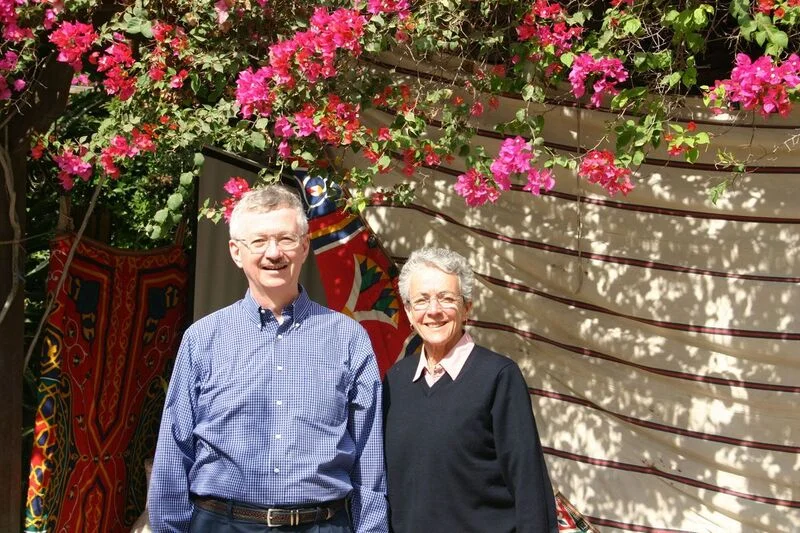 Dietrich Reinhart '71, O.S.B. and Nicky Carpenter