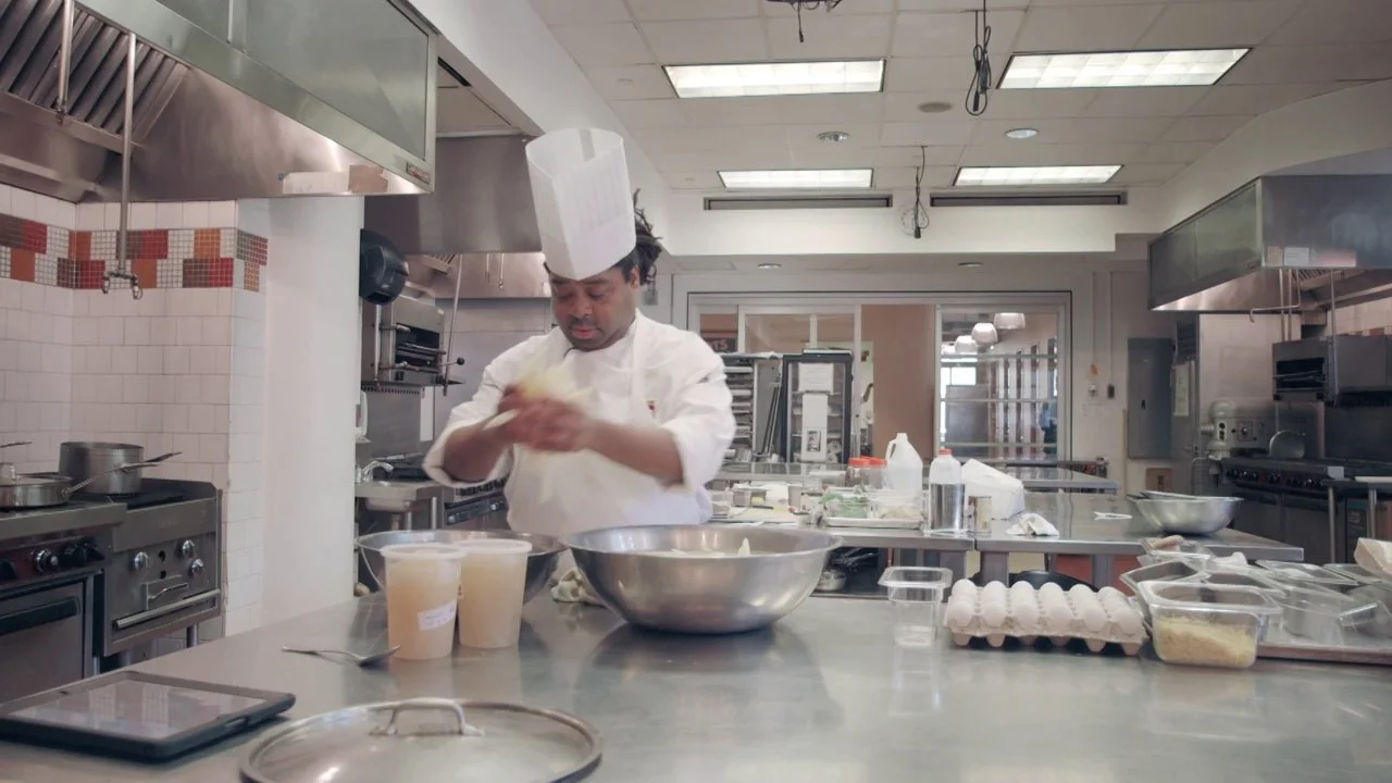 "Sri Lankan-Jamaican Surf & Turf Poutine"