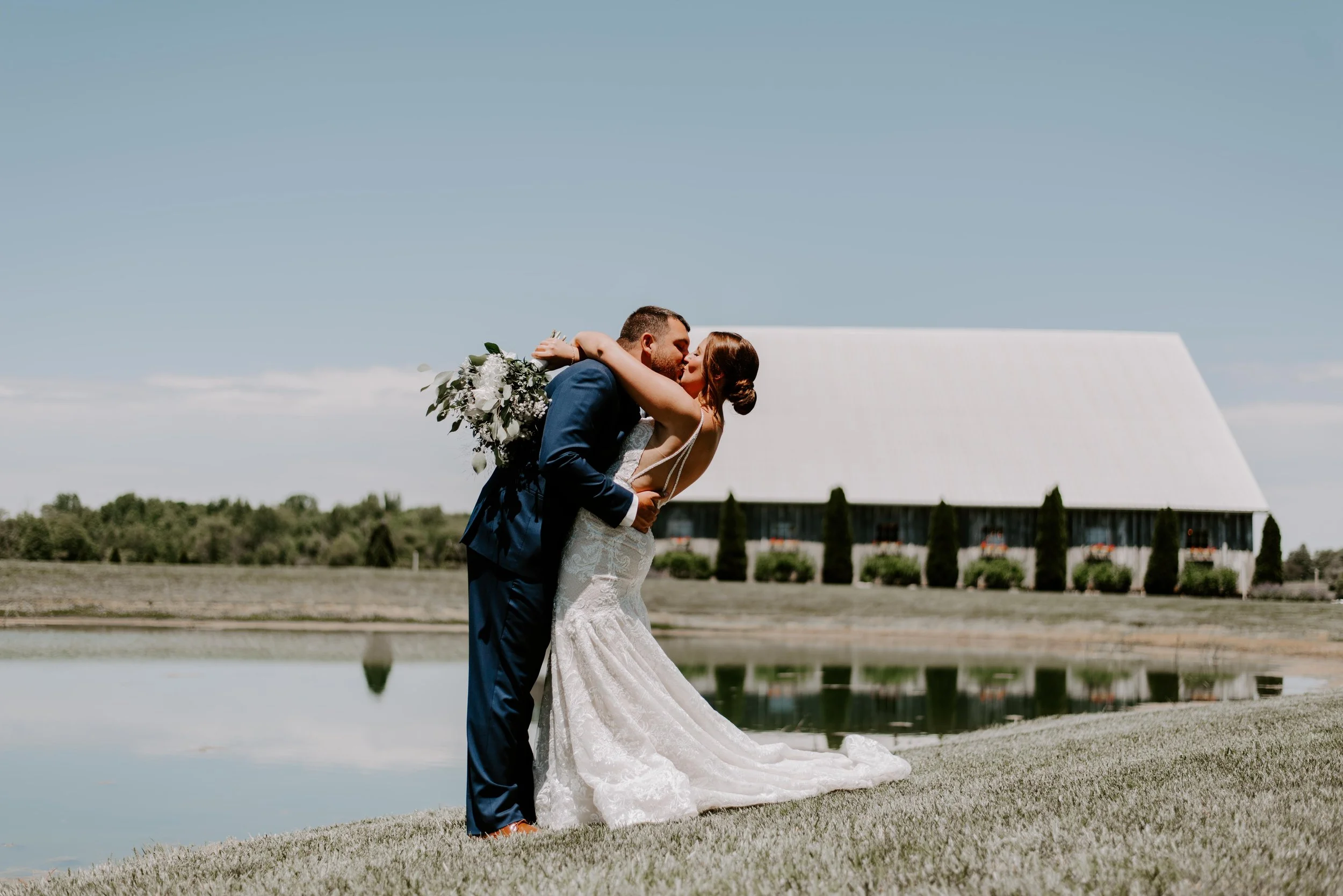 Poulson Wedding | The Barn On Boundary | Eaton, Indiana