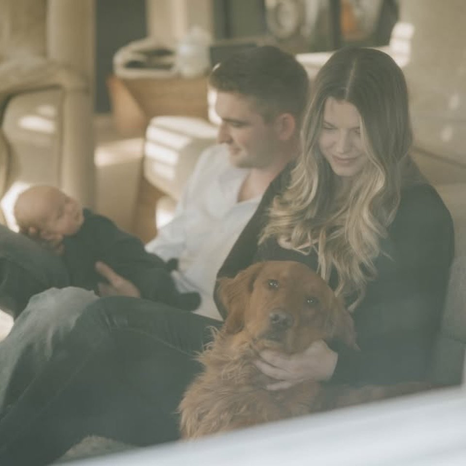 When clients ask &ldquo;can we have our dog in some&rdquo;&hellip;. The answer is always yes 🙂🐾 

Ohio photographer | Ohio newborn photographer | Fort Wayne photographer | newborn photographer