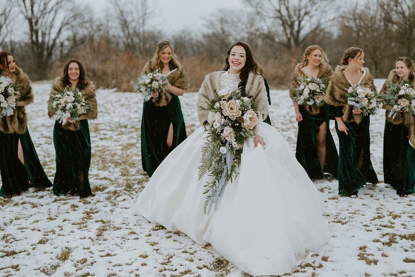 This one deserved a slot on my feed 🔥❤️ SLAY GIRLS 

Indiana photographer | Indiana wedding photographer | winter wedding | bridesmaids | winter bridesmaids | velvet dress | velvet bridesmaids dresses | Fort Wayne | Indiana
