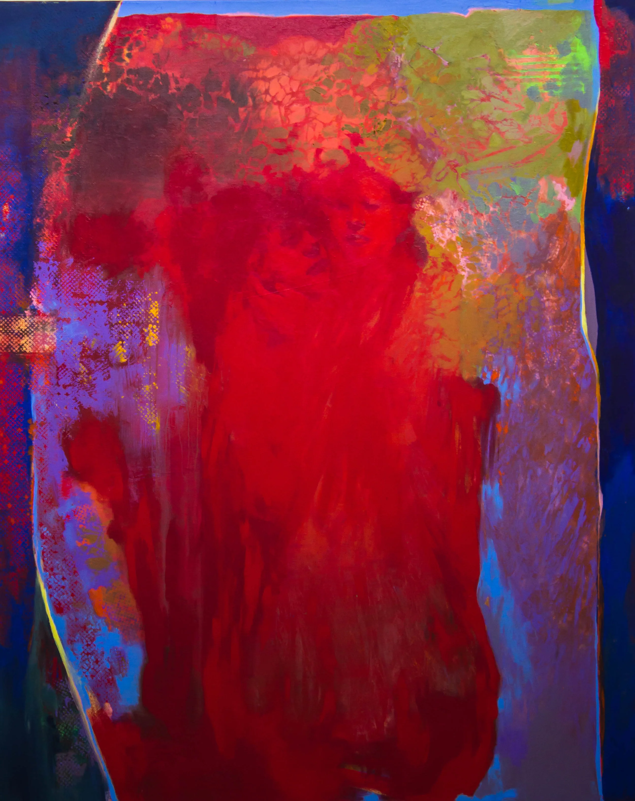 Waiting 48"x60" Acrylic on canvas