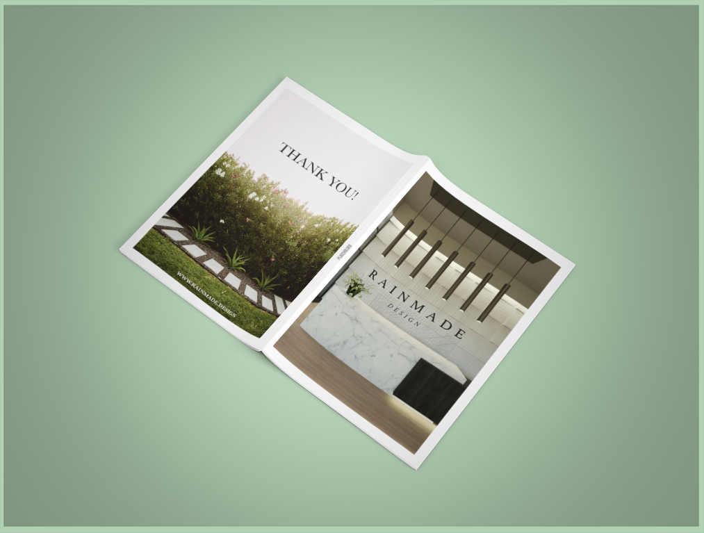 Rain Made Brochure Marketing Collateral 2
