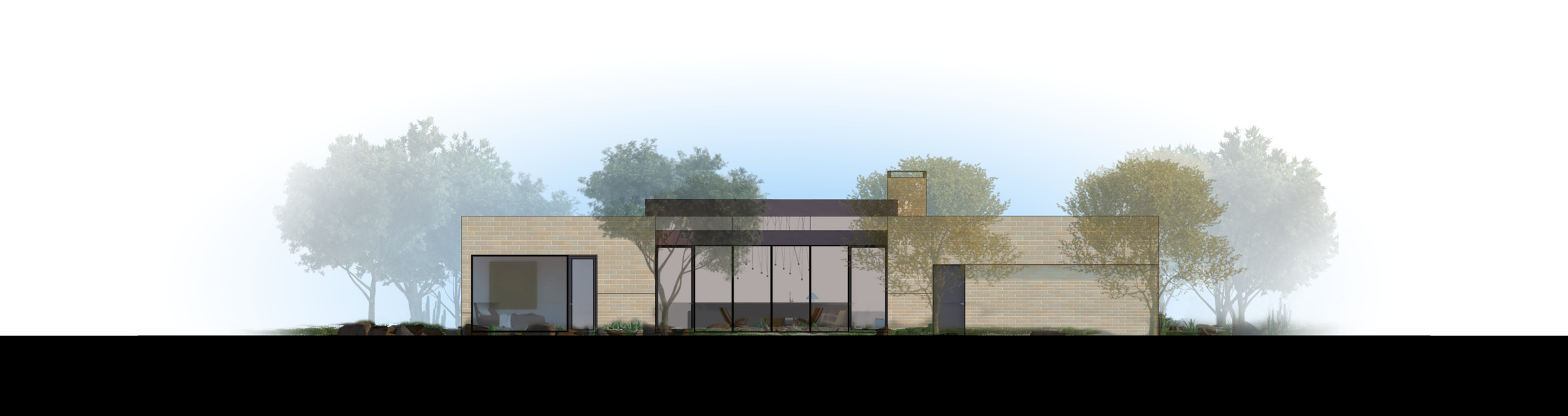 Palo Verde Lane Rendered Elevation 2