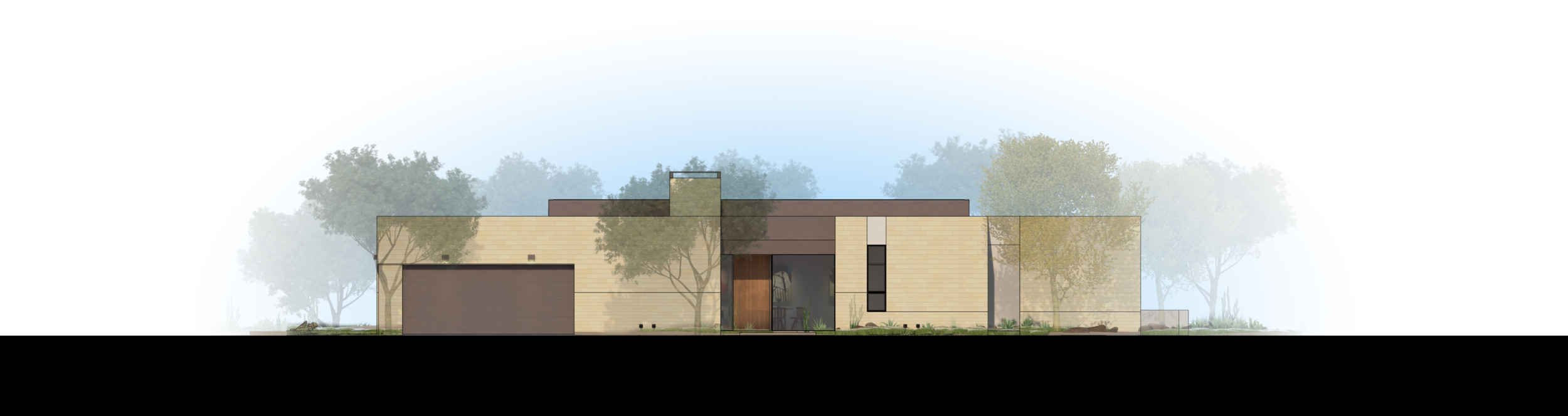 Palo Verde Lane Rendered Elevation 4