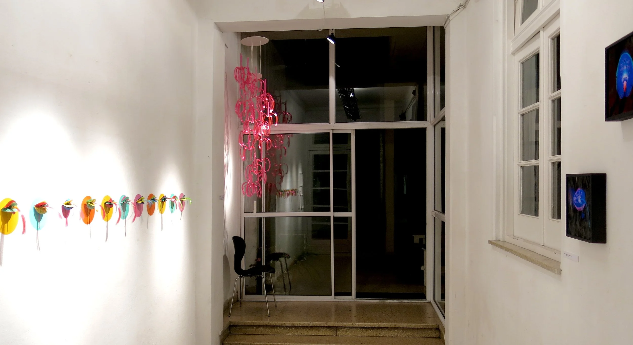 Residencia Corazon Gallery Space, ' Fluorescent Dreams ' opening night
