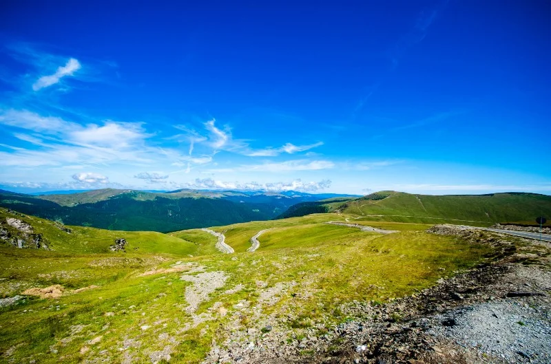 The view on the Transalpina