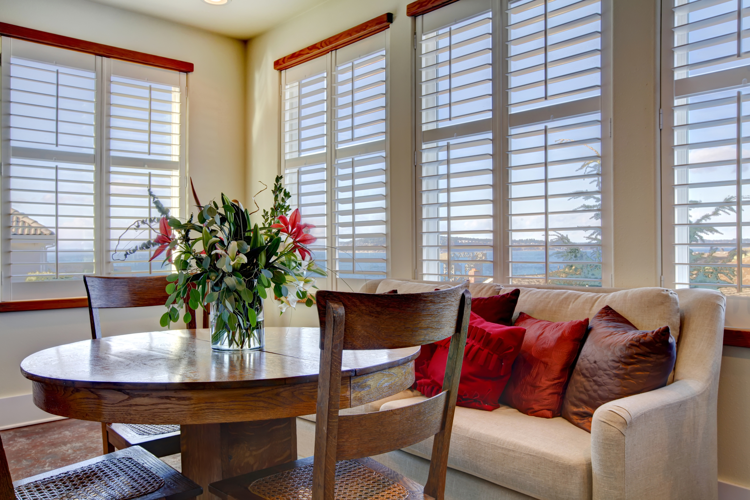 Wooden interior shutters in Southampton Portsmouth