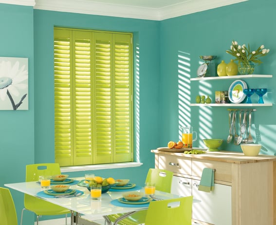 Plantation shutters colours