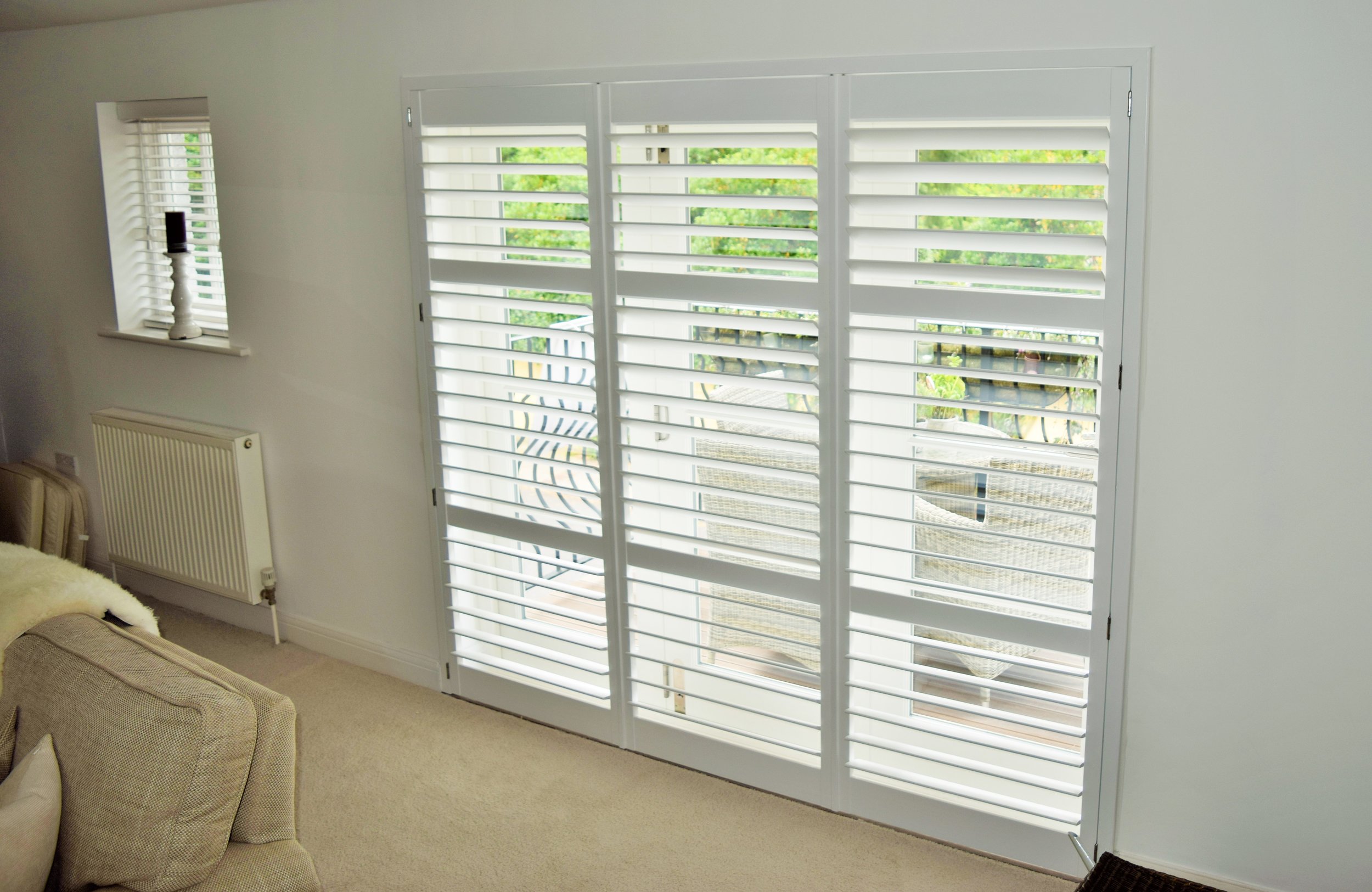 Patio Door Shutters — The ShutterShack