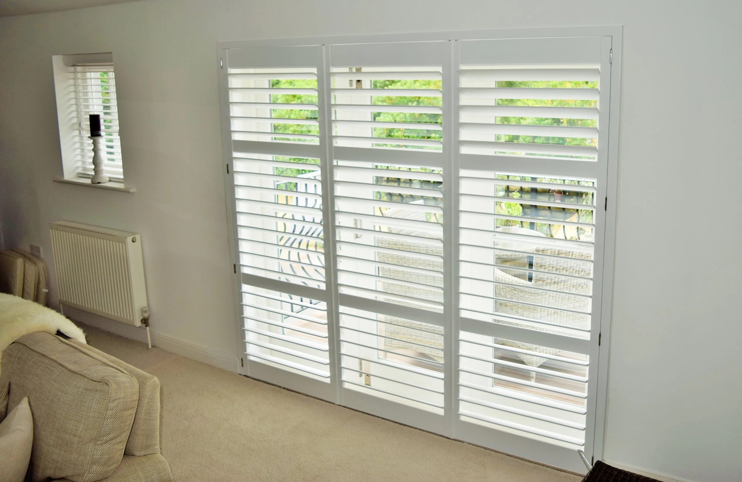 Patio Door Shutters — The ShutterShack