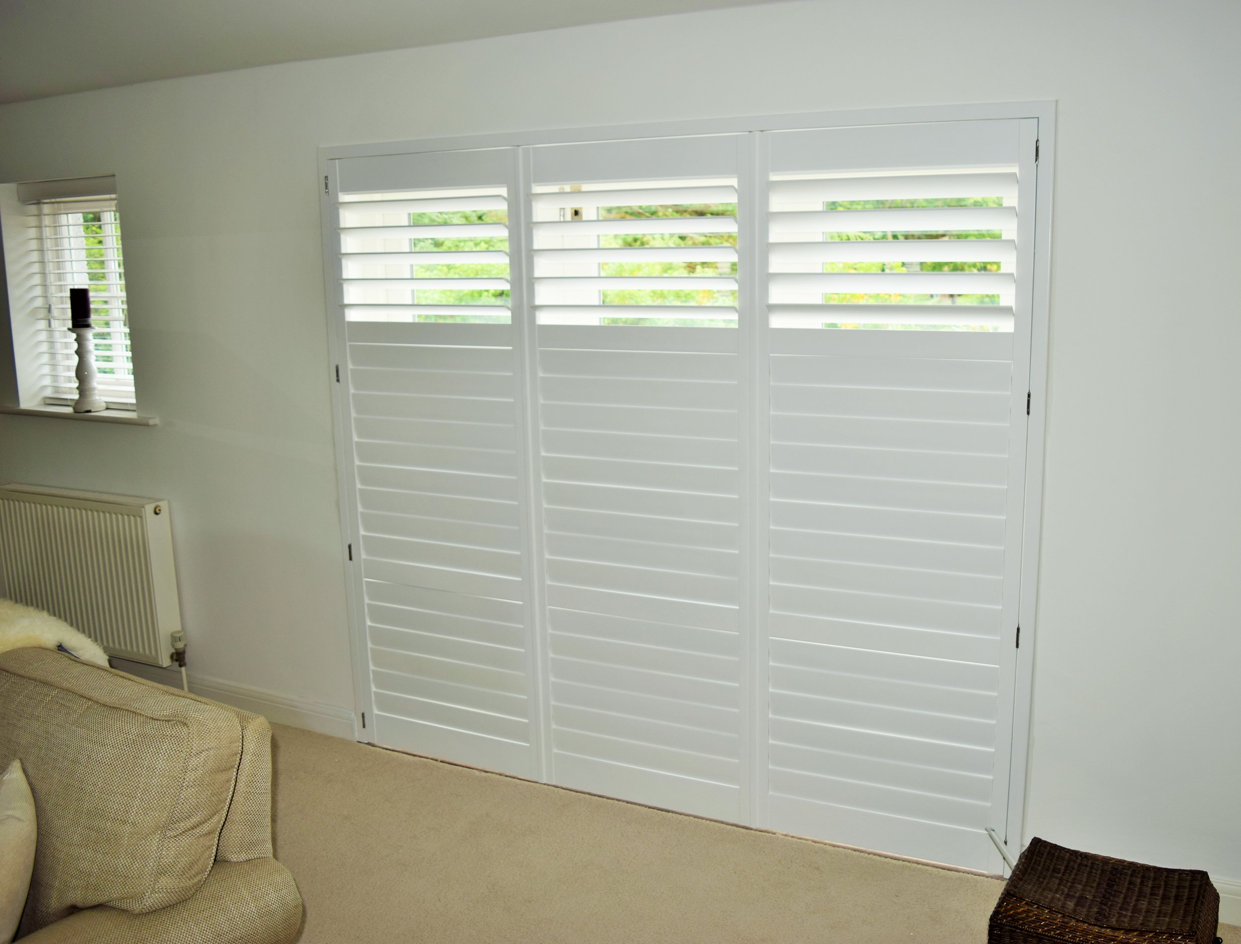 French door plantation shutters Poole Bournemouth