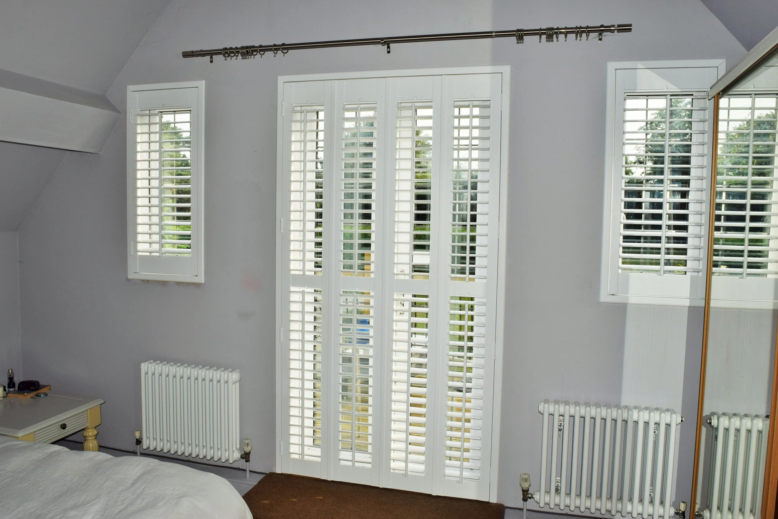 Patio Door Shutters — The ShutterShack